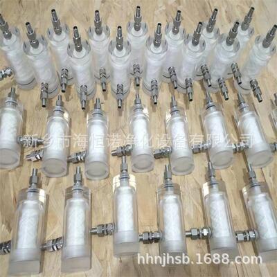 钢电厂取样架过滤配件MFE-1B炉内样水取样微型过滤器玻璃材质