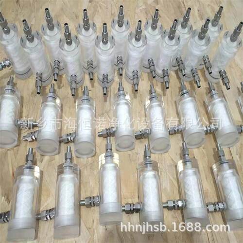 钢电厂取样架过滤配件MFE-1B炉内样水取样微型过滤器玻璃材质