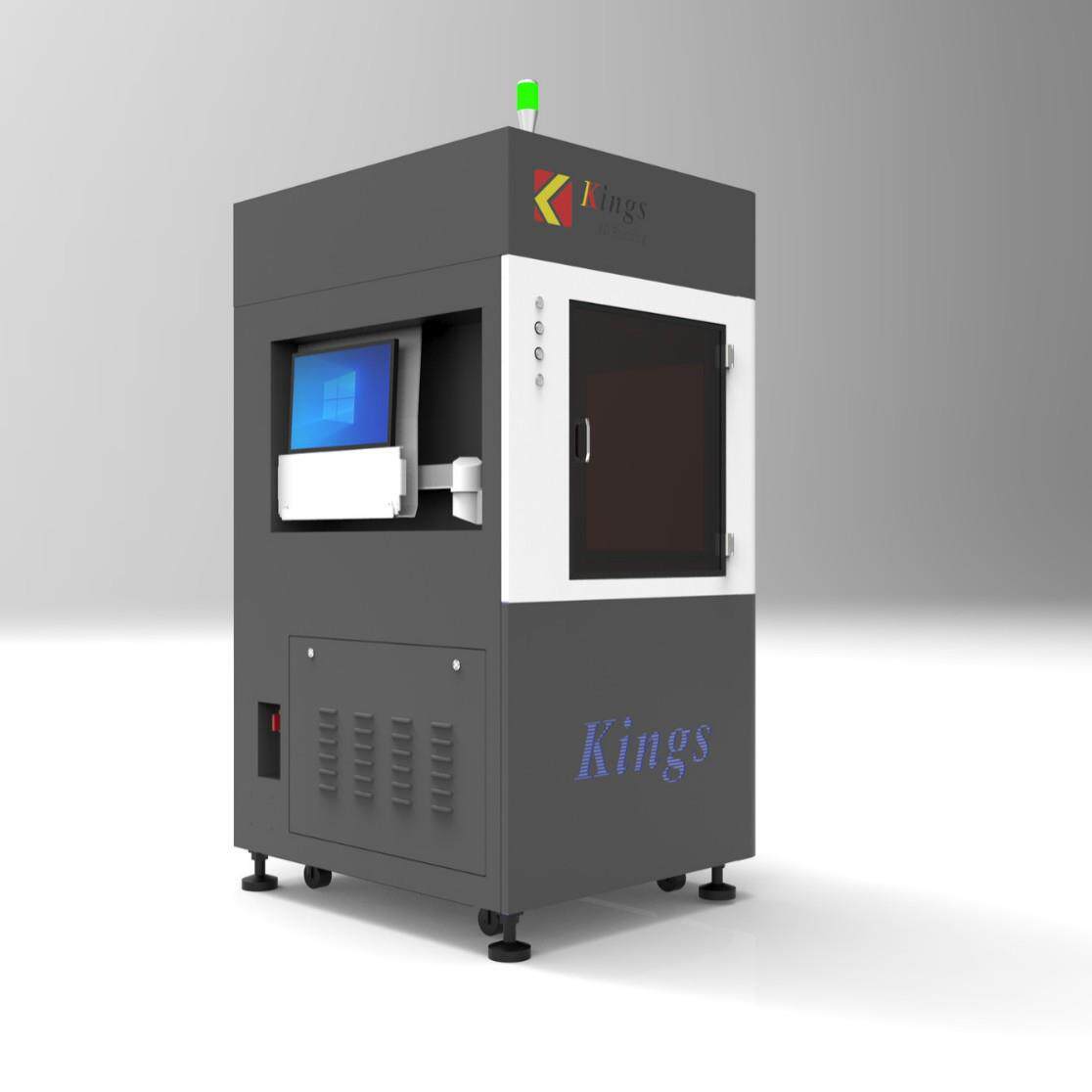 kings工业级SLA光固化3D打印机JS-SLA-450光敏树脂ABS