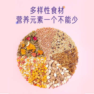 【代发合作】沙鼠专用粮通心粉鼠粮自配高蛋白营养主粮北非肥尾仓