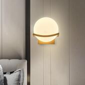 奶油风简174约卧北室床头室灯内壁道欧创意客厅后现代走廊过楼梯