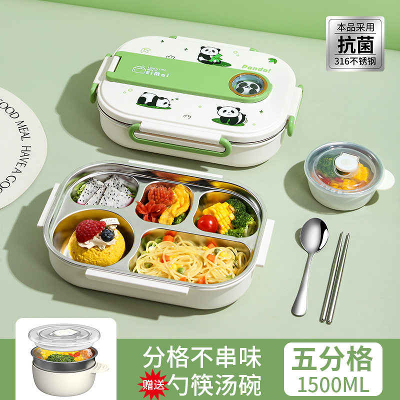 儿童饭盒袋小学生专用长方形便当包防水防油保温袋手提包帆布女孩