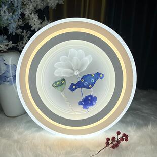 主卧室灯吸顶灯现代简约温馨浪漫房间灯书房灯饰2023年新款 灯具