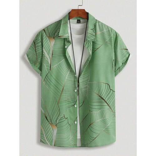 Baroque Ethnic Patchwork Pattern Pocket Short Sleeve Pajama