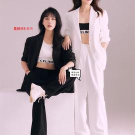 影楼主题拍照服装闺蜜西服杂志港风气质姐妹装私房艺术照写真