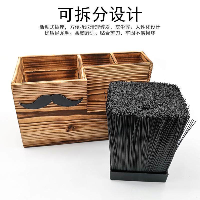 美发工具收纳盒剪刀插座盒理发店用品大全防滑桌面整理工具置放架