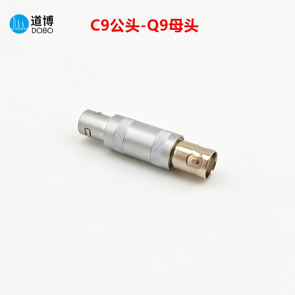 C9头Q9座转接器超声波探伤仪接口转换连接器 FFA.1S 公-BNC 母