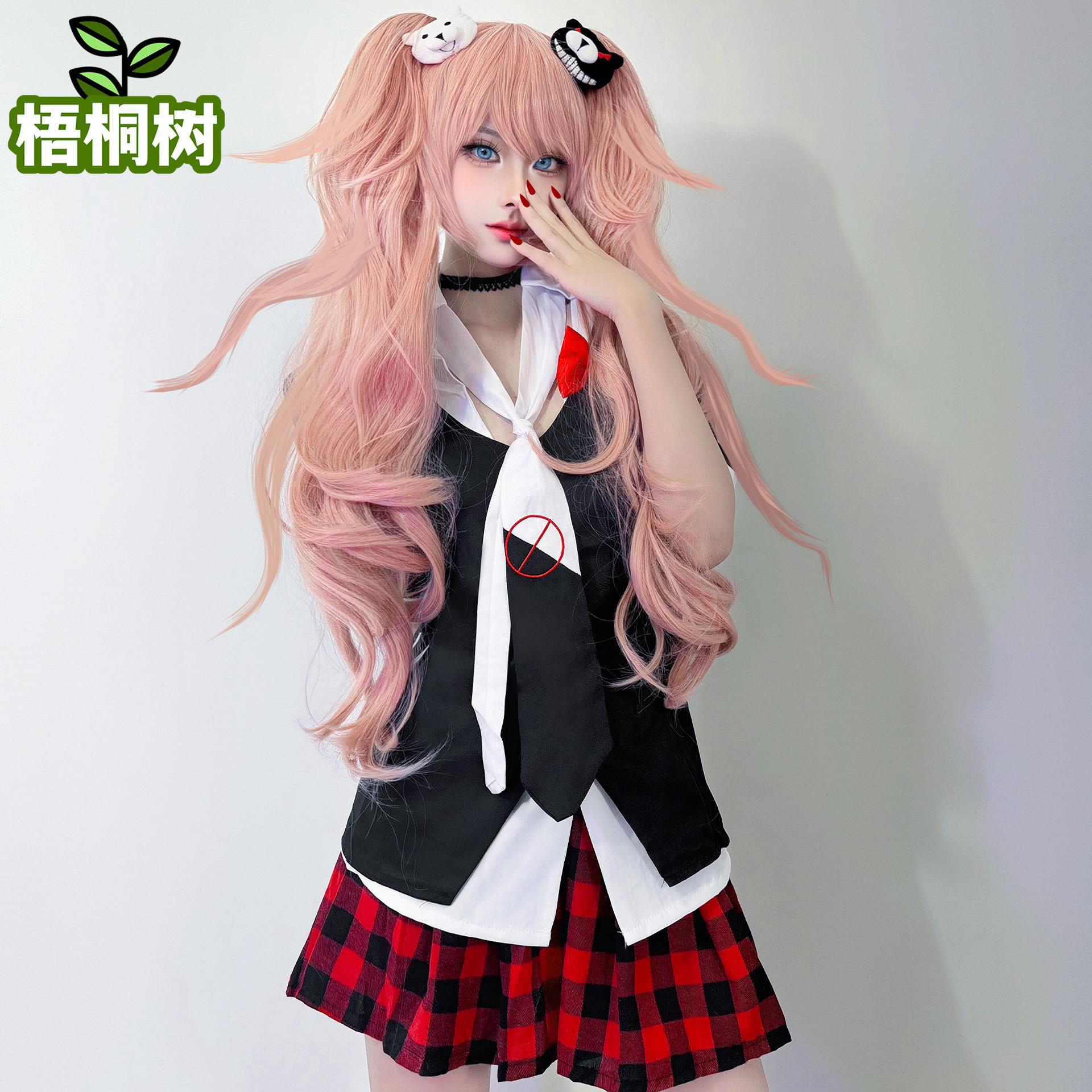 弹丸论破cos服 江之岛盾子cosplay全套制服JK校服二次元C服女