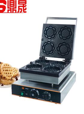 鼎晟葵花机 DS-2204 香酥机系列 烤饼机 华夫饼小吃设备