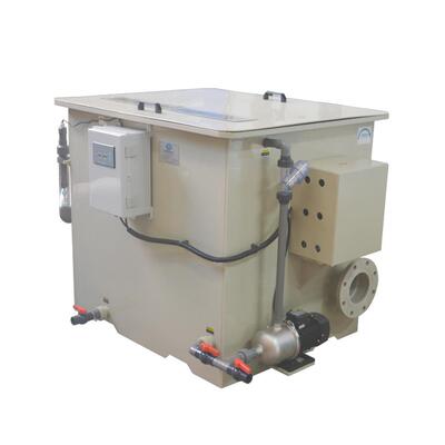 200吨箱式滚筒微滤机水产养殖水处理固体过滤设备过滤器自清洗