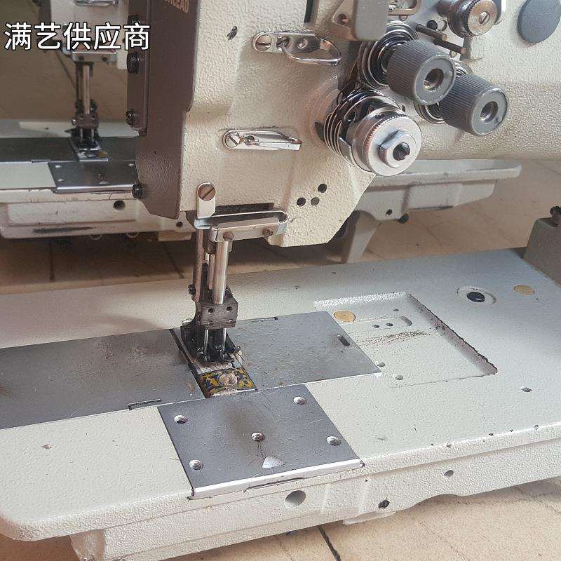 沙发厚料du双针缝纫机 沙发厚料缝纫机 三同步工业缝纫机双针