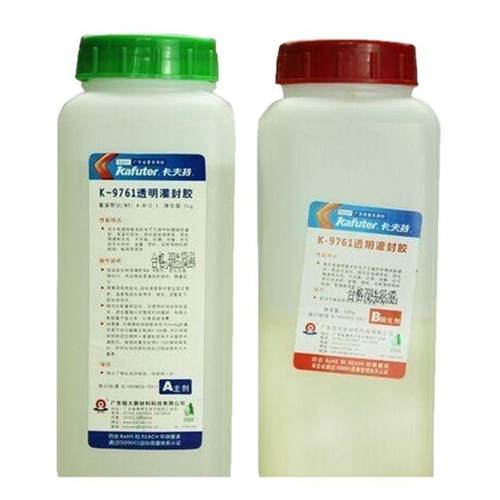 卡夫特K-9761透明环氧树脂ab灌封胶电子耐高温灌封胶led粘胶剂