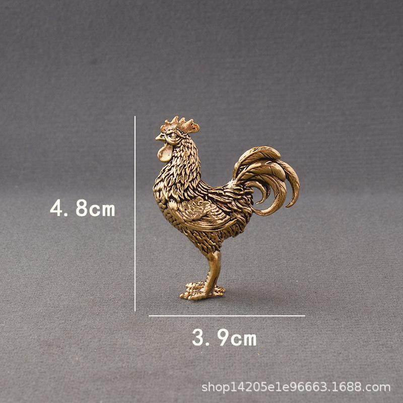 黄铜实心小母鸡桌面小摆件铜制品鸡黄铜镇纸古玩摆件宠物玩具,家居饰品,装饰摆件,淘宝优惠券,粉丝福利购,淘宝优惠卷