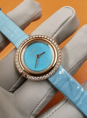 公价15.8万】98新伯爵18k玫瑰金G0A43089石英手表女29mm正品二手