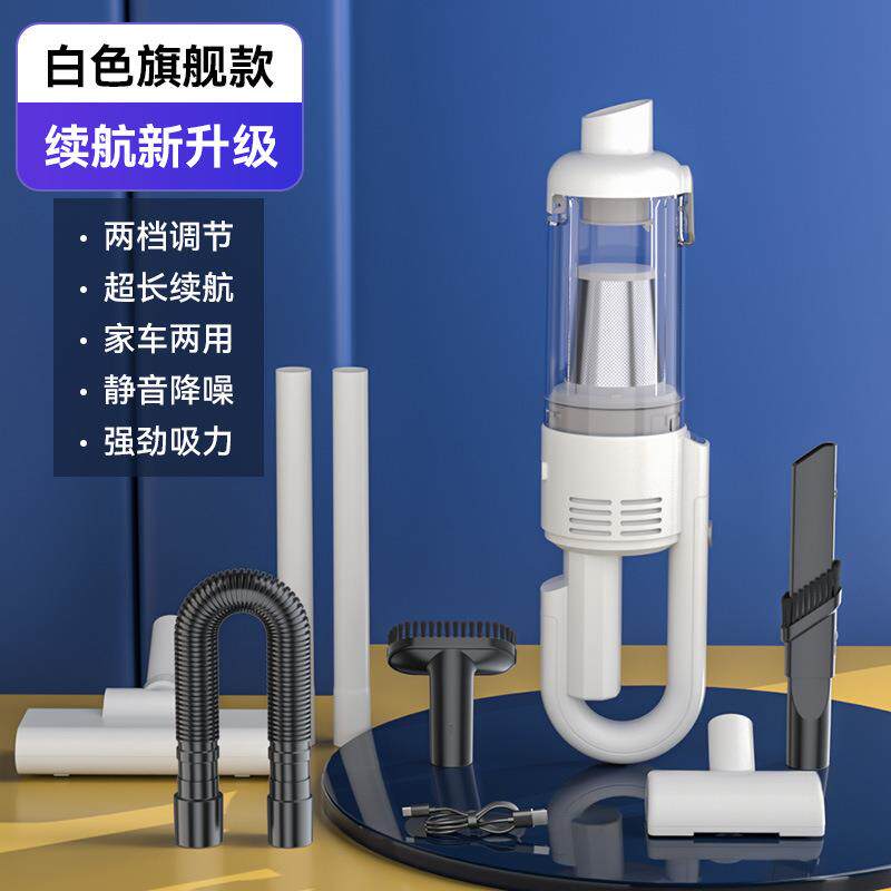 车载吸尘机无线两用便携式手持式超大功率大吸力充电式吸尘器外贸