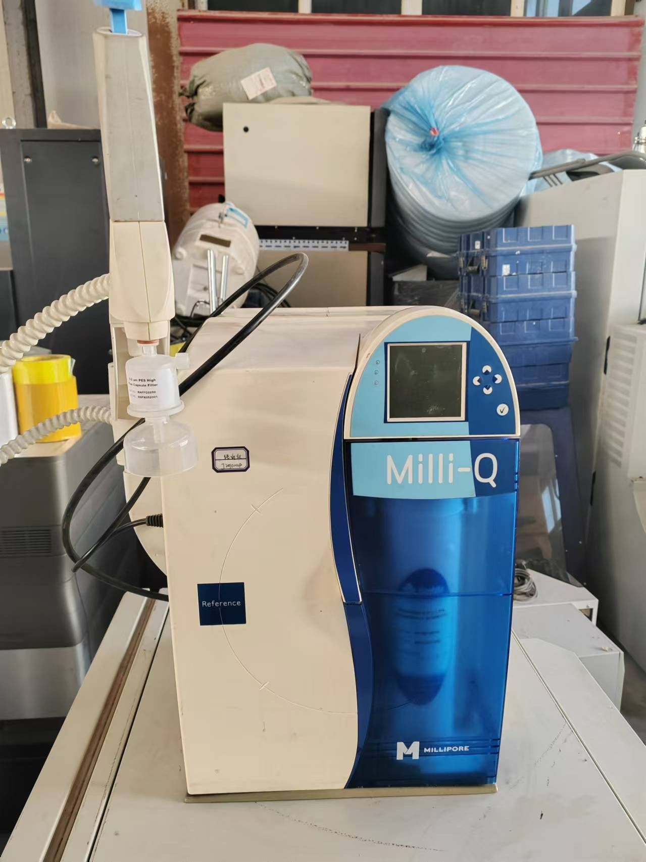 密理博millpore实验室纯水机，milli-q型，配合通