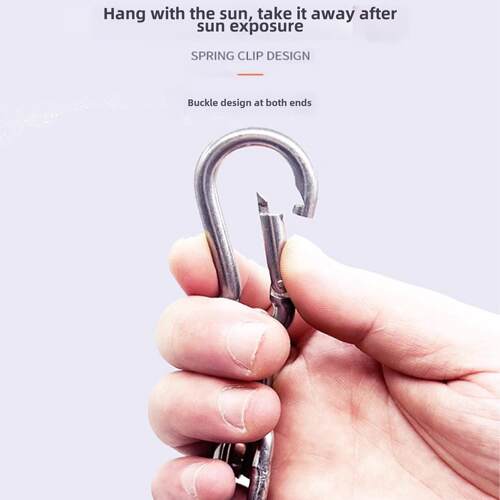 炼条晾衣绳户外晾晒被子室外防风防滑加粗阳台挂衣服铁炼绳子神器