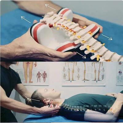 Orthopedic Cervical Traction Pillow Neck Support Stretcher P