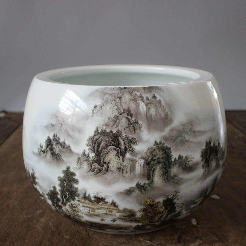 锦鲤景德镇缸大号盆中式金鱼养鱼花盆鱼缸陶瓷乌龟聚宝盆供应批发,宠物/宠物食品及用品,桌面缸,淘宝优惠券,粉丝福利购,淘宝优惠卷