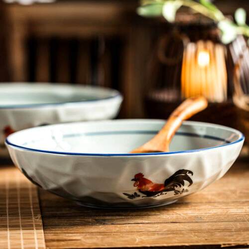 碗陶瓷酸菜鱼大盆碗水煮肉片大碗汤碗家用毛血旺专用碗大盘子深盘