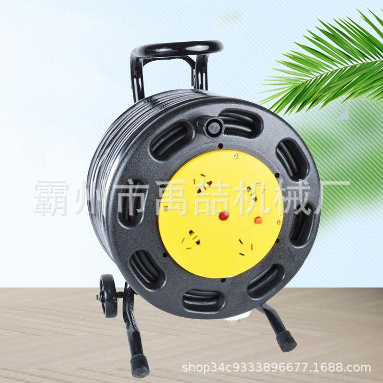 抢险应急远距离电源电缆盘220V10A电缆绞盘带漏电保护电缆线盘