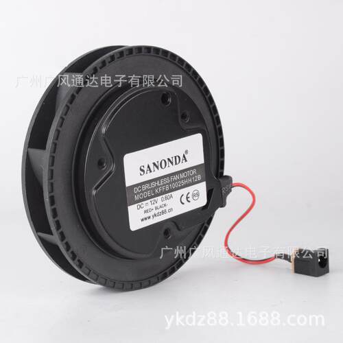 空气净化器风扇12V 0.6A 离心涡轮风机10025 高转速静音