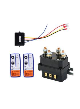 厂家直售12V250A汽车绞盘继电器4250X套装带遥控器控制器继电器