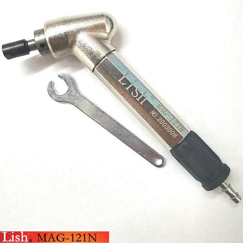 Lish气动刻磨机45度弯头风动内孔打磨机模具抛光风磨笔MAG-121N