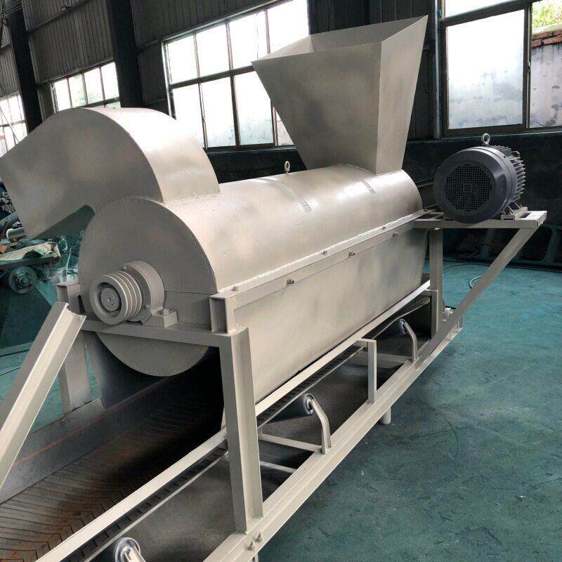 临期面包锅巴火腿肠破碎机过期食品粉碎拆包机出料2到30mm可调节