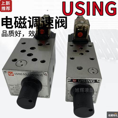 电磁调速阀FMS-GO4 G6 G8 G12-02T 03 02A 02B 02P 峰欣USING液压