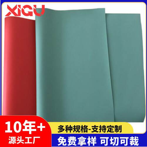 绿色硅橡胶玻璃纤维夹层硅胶垫片0.8厚FPC柔性线路板压合反复使用