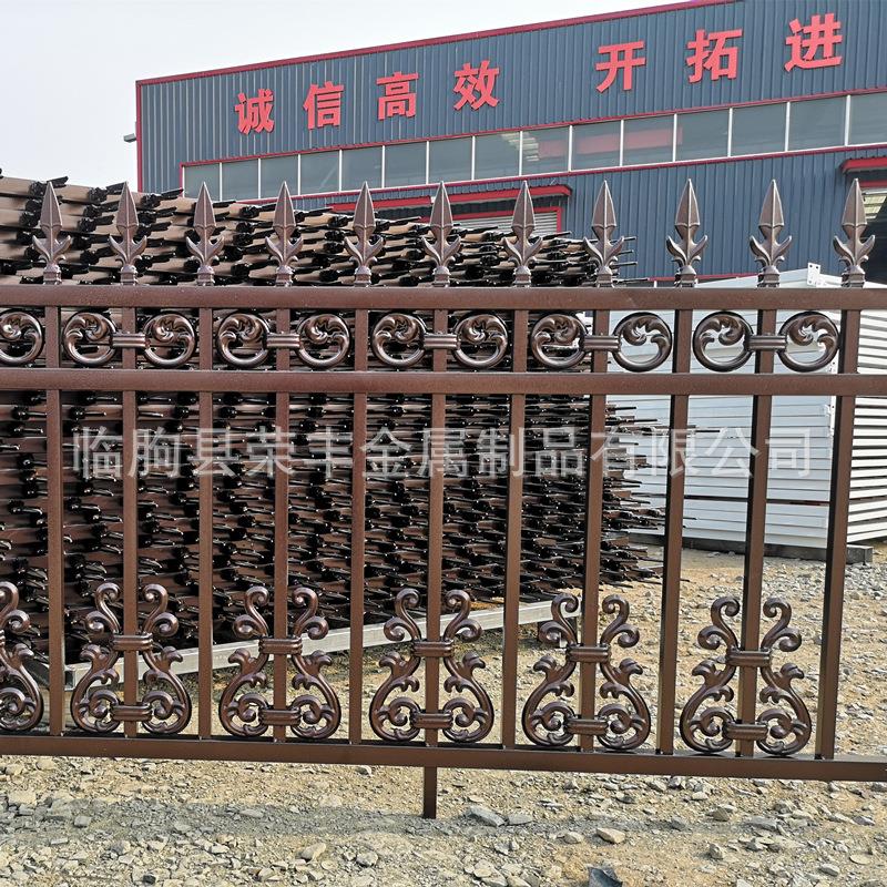 防铝艺别墅护栏隔离栅栏小区热镀锌方管护栏学校防护栏围墙护栏