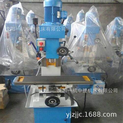厂家供应小型钻铣床ZX50C方立柱钻铣床小型铣床50钻铣床现货