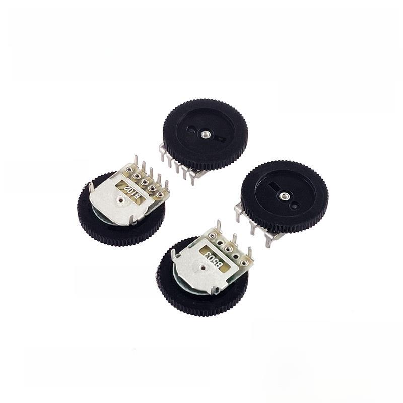 拨盘齿轮电位器16*2MM单联双联1K/2K/5K/10K/20K/50K/100K/200K