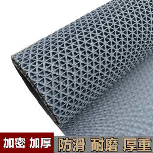 PVC塑料防水防滑垫工厂车间厨房防油隔水垫仓库防潮地垫进门脚垫