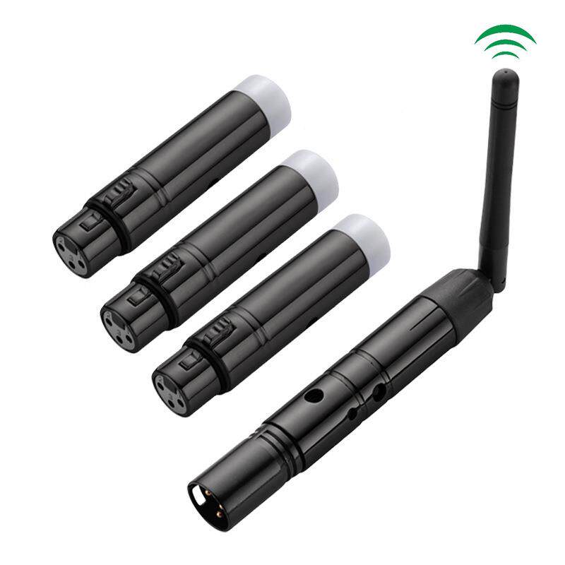 2.4G 无线DMX512发射器 舞台灯接收器 DMX512灯具收发器