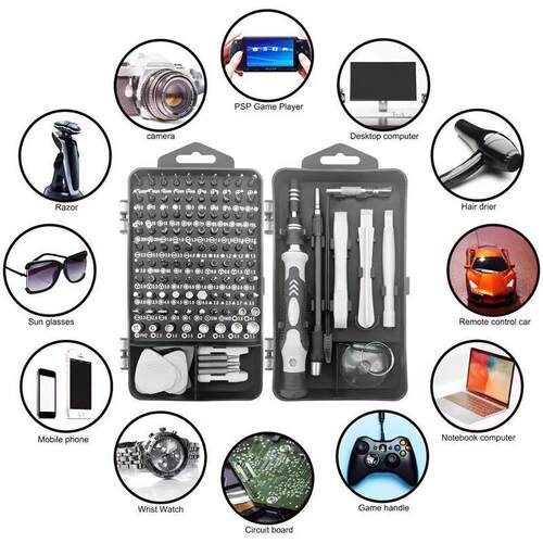 122 in 1 Screwdriver Set Precision Magnetic Screw Driver Bit