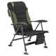 钓椅批发全地形多功能折叠便携可躺钓凳 加厚铝合金欧式 黑马蹄