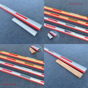 蓝卡道闸杆带灯带停车场道闸栏杆折叠带防砸胶条升降直杆bluecard