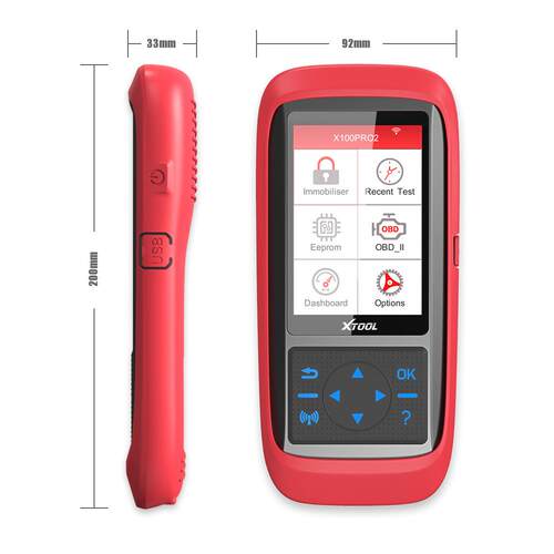 跨境 XTOOL X100 PRO2 Auto Key Programmer with EEPROM Adapter