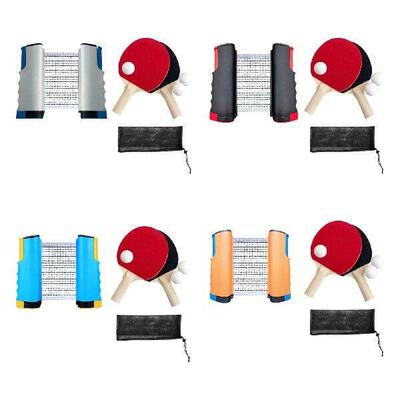 Ping Pong Paddles Set Games Table Tennis Set for Tabletop