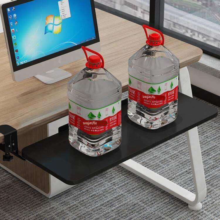 免打孔键盘托架滑轨键盘架免安装桌面夹桌电脑支架抽屉鼠标收纳架