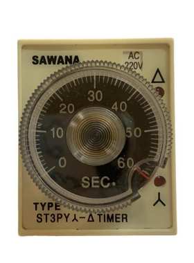 斯万纳【SAWANA】ST3PY时间继电器 星三角起动