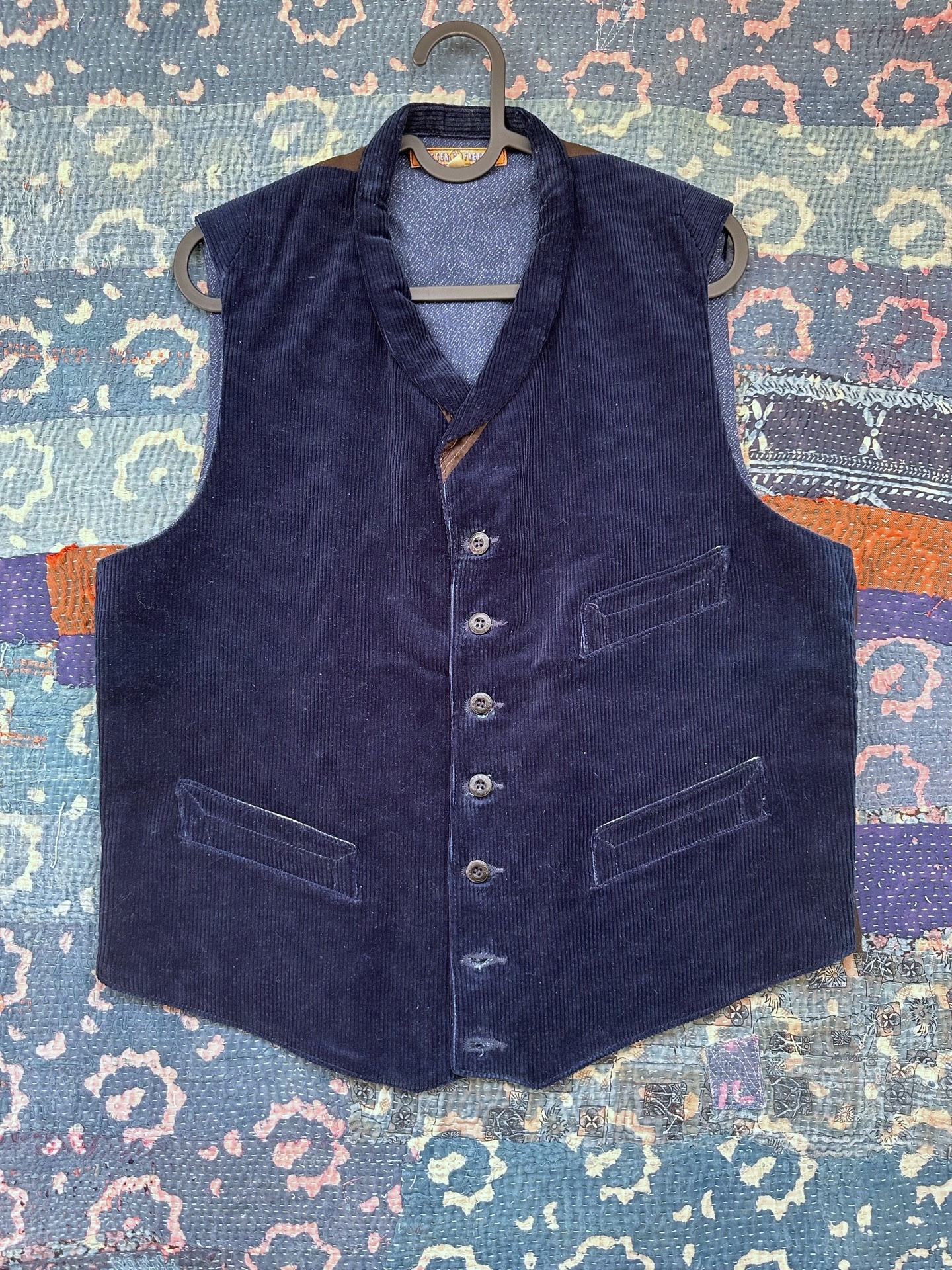 Mister Freedom 00s Corduroy French Workwear Vest