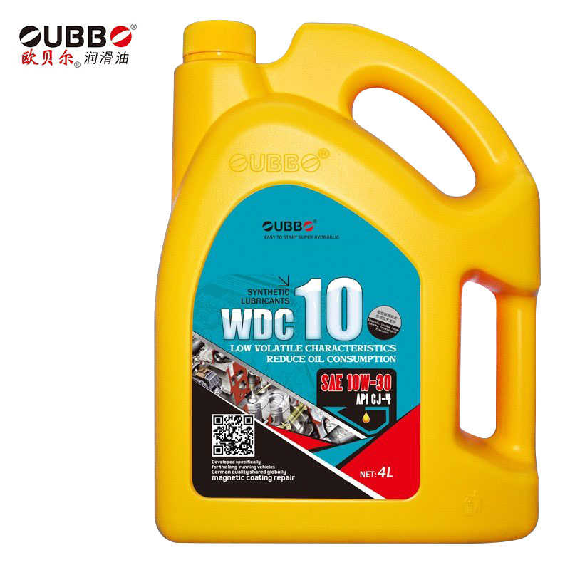 欧贝尔全合成柴机油CJ-4 汽车发动机油10W30柴油机油4L  厂家包邮