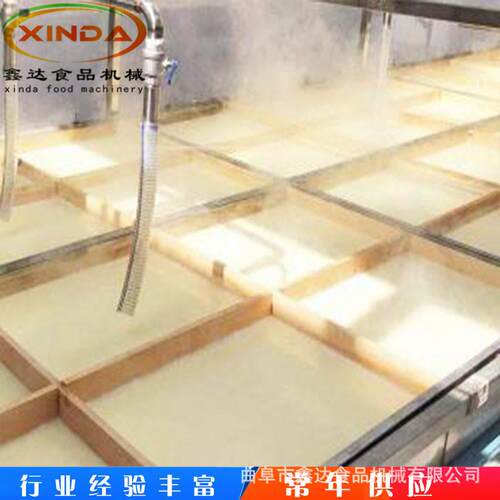 新型自动泼浆腐竹机设备不锈钢材质一机多用操作简单易学