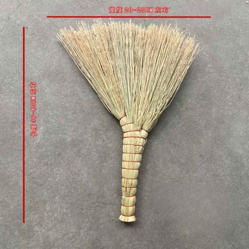 手工织编扫高粱苗扫把床家用老式床笤扫帚扫358床笤帚扫把扫床新