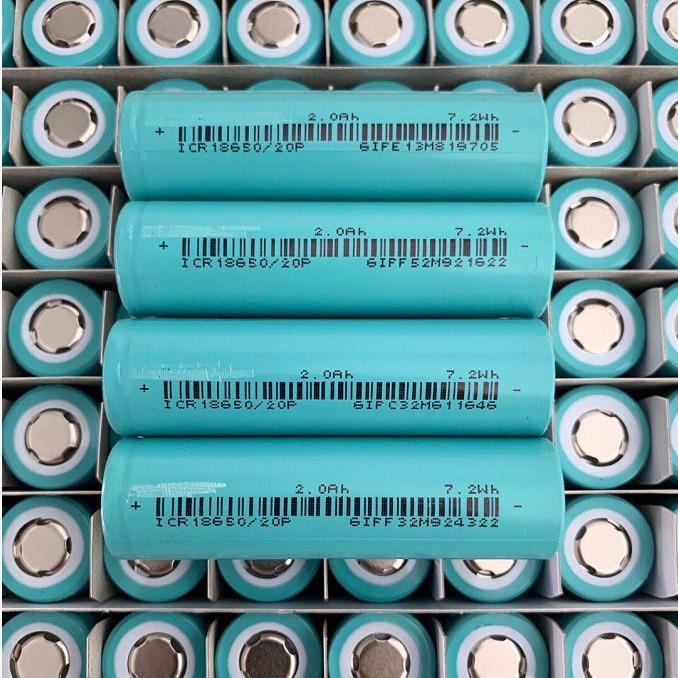 EVE18650锂电池亿纬20P 2000mAh10C动力高倍率电动工具手电钻电池
