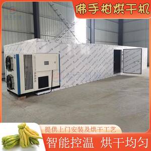 佛手干烘干房 佛手丝佛手片蜜罗柑香橼果烘干设备 大型佛手烘干机