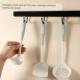 frying pan slotted Silicone kitchen stir spoon set spatula